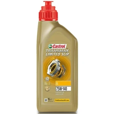 Billede af CASTROL Transmax Limited Slip LL 15F1E6 Akselgearolie 1 75W 140 API GL 5 MERCEDES BENZ: C klasse T modell, SLK, R klasse, BMW: 3 Sedan