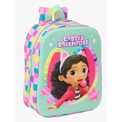 Billede af Skoletaske Gabby&#039;s Dollhouse Multifarvet 22 x 27 10 cm