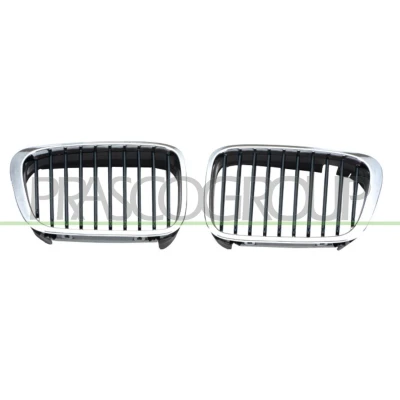 Billede af PRASCO BM0182024 Kølergitter venstre forkromet sort BMW: 3 Coupe