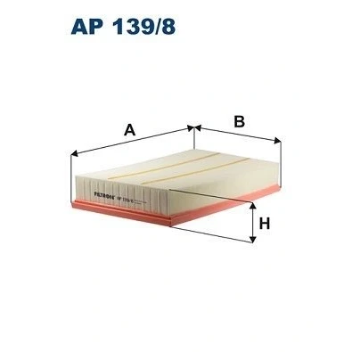 Billede af FILTRON AP 139/8 Luftfilter 58 214 373 Filterindsats VOLKSWAGEN: Passat B8 Variant, Sedan, Tiguan II, AUDI: A3 Sportback, Q3