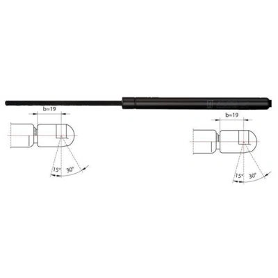 Billede af METZGER 2110210 Gasfjeder Motorhjelm 660 FORD: MONDEO 3, 3 Stufenheck