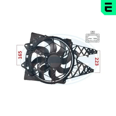Billede af ERA 352093 Køleventilator 383 12