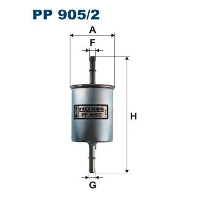 Billede af FILTRON PP 905/2 Brændstoffilter Ledningsfilter 8 CHEVROLET: Epica Sedan, Evanda Matiz