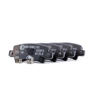Billede af ATE 13.0460 5819.2 Bremseklodser med akustisk advarsel for slid TOYOTA: Corolla IX Hatchback, Station Wagon, Sedan