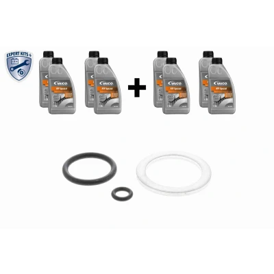 Billede af VAICO V40 1605 XXL Delesæt, olieskift automatgearkasse med tilbehør oliemængde for olieskylning VOLVO: V70 3, S60 I, V60 I