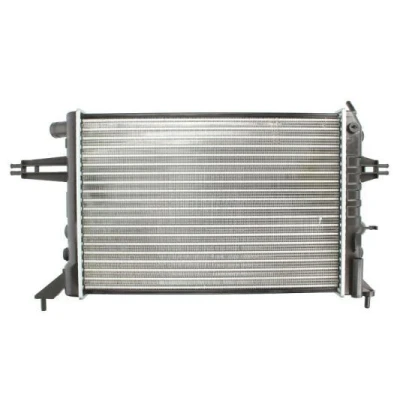 Billede af THERMOTEC D7X001TT Radiator Aluminium, plastik til køretøjer uden klimaanlæg 378 543 23 manuelt gear Mekanisk fuget køleripper OPEL: Astra G Caravan