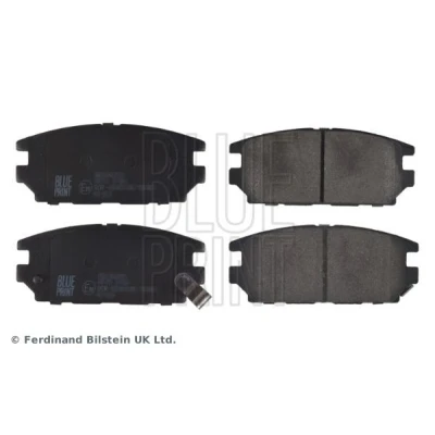 Billede af BLUE PRINT ADC44255 Bremseklodser bagaksel med akustisk advarsel for slid MITSUBISHI: Lancer 7 Limousine, Galant 6, 6