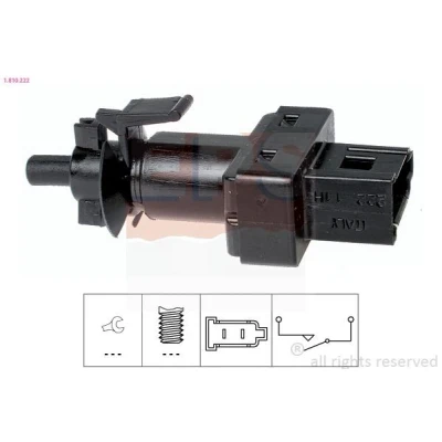 Billede af EPS 1.810.222 Kontakt, koblingsbetjening (fartpilot) Made in Italy OE Equivalent