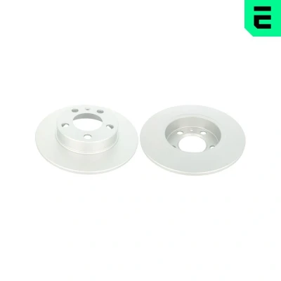 Billede af OPTIMAL BS 5470C Bremseskiver bagaksel 232 9 5/6 fuldstændigt coatet VOLKSWAGEN: Polo V Hatchback, Golf 4, VI, SKODA: Fabia 2