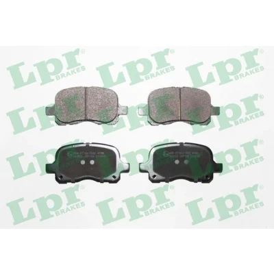 Billede af LPR 05P768 Bremseklodser TOYOTA: Corolla VIII Compact, Liftback, Sedan
