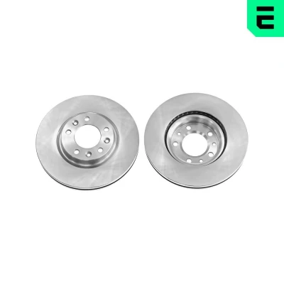 Billede af OPTIMAL BS 8676HC Bremseskiver foraksel 283 26 5/8 ventileret coatet højkarboniseret PEUGEOT: 508 I SW, 407 Sedan
