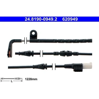 Billede af ATE 24.8190 0949.2 Slidindikator Bremsebelægning LAND ROVER: Range Rover Sport