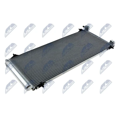 Billede af NTY CCS CT 016 Kondensator med tørrer Aluminium 710 R 134a CITROËN: C5 III Stationcar, 3, II Hatchback, PEUGEOT: 407 SW, Sedan