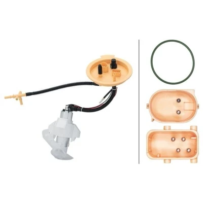 Billede af HELLA 8TF 358 302 931 Brændstof, føderdel med pakning elektrisk