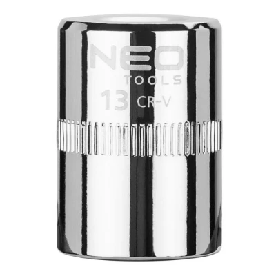 Billede af NEO TOOLS 08 231 Skraldenøgleindsats (Hexagon) 1/4tommer 3124 13 mm Krom vanadium stål SuperLock