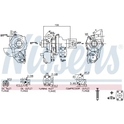 Billede af Lader, ladesystem NISSENS 93514