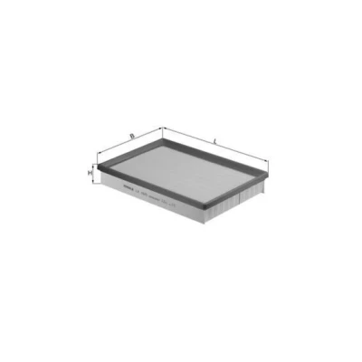 Billede af MAHLE ORIGINAL LX 1572 Luftfilter 44,3 189 278,0 Filterindsats VOLVO: S40 II, V50, C30, FORD: Focus 2 Kombi, C Max,