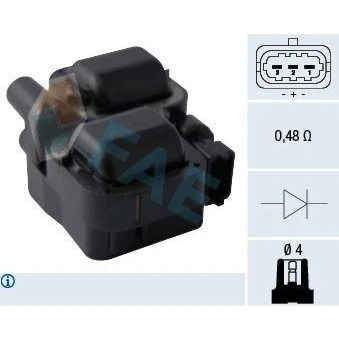 Billede af Tændspole FAE 80294