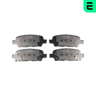Billede af OPTIMAL BP 87601 Bremseklodser bagaksel med akustisk advarsel for slid NISSAN: Qashqai 2, / Qashqai+2 I, X Trail, SUZUKI: Grand Vitara 2 SUV