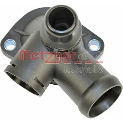Billede af METZGER 4010047 Kølemiddelflange Cylinderhoved, gearkasse monteret med pakning uden sensor AUDI: A4 B6 Avant, B7 Sedan