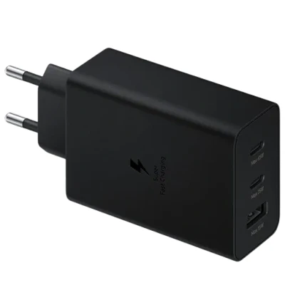Billede af Samsung 3 USB Hurtiglader 65W Sort