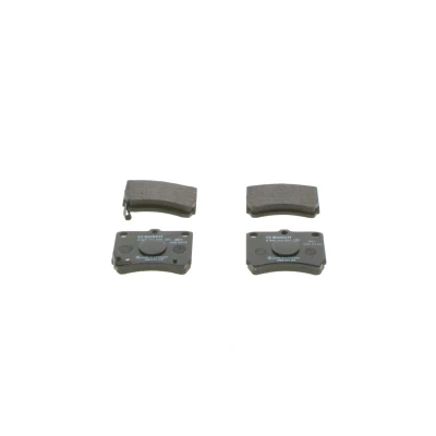 Billede af BOSCH 0 986 493 550 Bremseklodser Low Metallic med akustisk advarsel for slid KIA: Pride Hatchback
