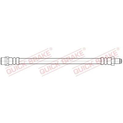 Billede af QUICK BRAKE 37.043 Bremseslange 518 M10x1 MERCEDES BENZ: Sprinter 3 T Bus