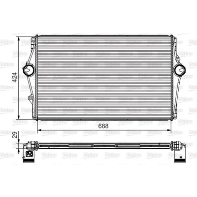 Billede af VALEO 818283 Intercooler VOLVO: V70 2