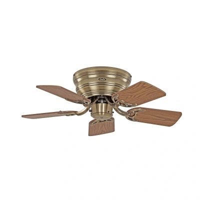 Billede af Classic Flat III ventilator messing antik Ø 75 cm
