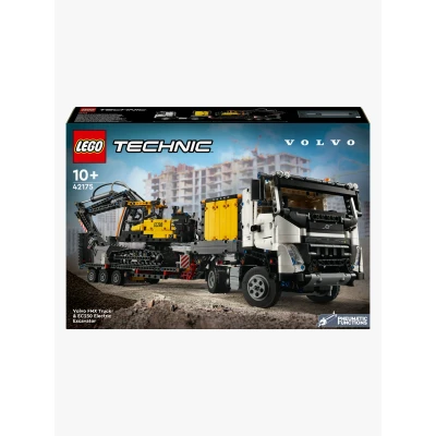 Billede af LEGO Technic 42175 Volvo FMX lastbil og EC230 elektrisk gravemaskine