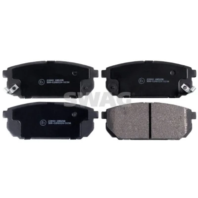 Billede af SWAG 91 6524 Bremseklodser bagaksel med akustisk advarsel for slid KIA: SORENTO 1