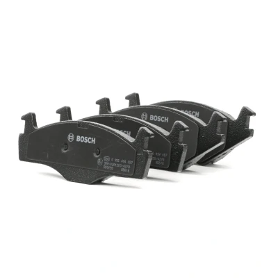 Billede af BOSCH 0 986 494 057 Bremseklodser Low Metallic med anti knirke plade, monteringsvejledning VOLKSWAGEN: Polo II Hatchback, III Hatchback