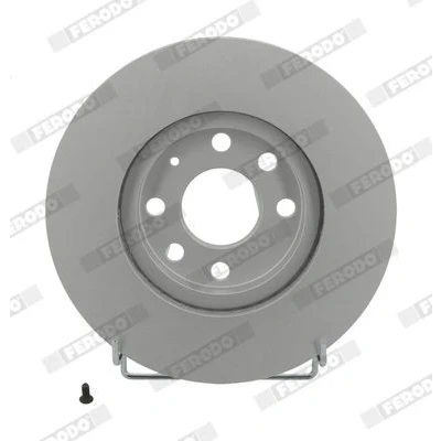 Billede af FERODO PREMIER Coat+ disc DDF1131C Bremseskiver 260 24 4 ventileret coatet med skruer OPEL: Meriva A, Corsa C Hatchback, Tigra Twintop