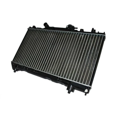 Billede af THERMOTEC D72001TT Radiator Aluminium, plastik til køretøjer med/uden klimaanlæg 674 325 23 manuelt gear Mekanisk fuget køleripper