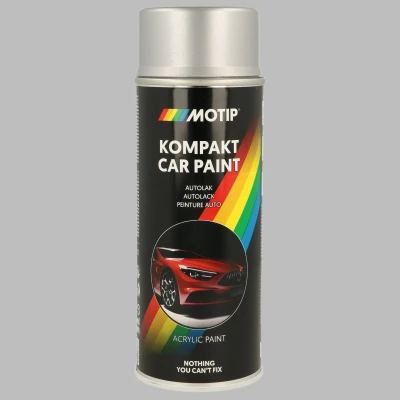 Billede af MOTIP 55350 Auto kombinationslak 400ml spraydåse sort Kompakt silver metallic 12 ml