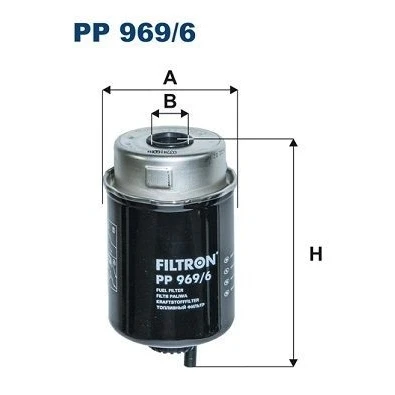 Billede af FILTRON PP 969/6 Brændstoffilter Påskruet filter