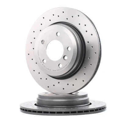 Billede af BREMBO XTRA LINE 09.9425.1X Bremseskiver 320 20 5 perforeret/indv. ventileret coatet højkarboniseret med skruer BMW: Sedan, Touring, 6 Coupe