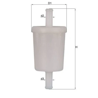 Billede af MAHLE ORIGINAL KL 260 OF Brændstoffilter Ledningsfilter 5 5,0