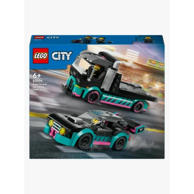 Billede af LEGO City 60406 Racerbil og biltransporter