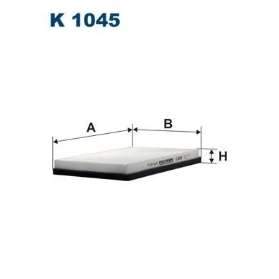 Billede af Filter, indvendig luft FILTRON K 1045