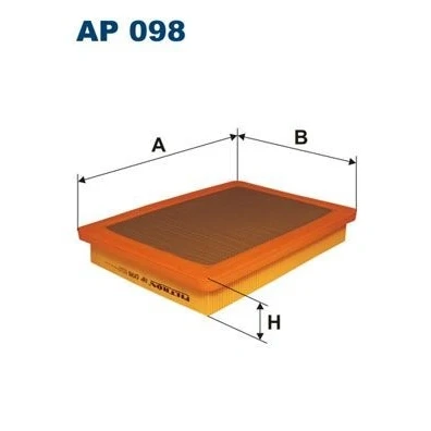Billede af FILTRON AP 098 Luftfilter 39 180 248 Filterindsats FIAT: Uno Hatchback