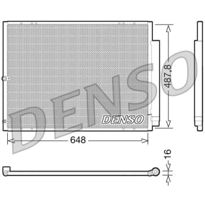Billede af DENSO DRM46037 Radiator 510 366 34 NISSAN: Note I, MICRA 3