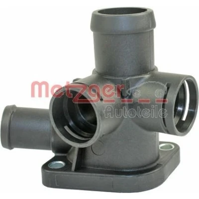 Billede af METZGER 4010034 Kølemiddelflange gearkasse monteret med pakning uden sensor VOLKSWAGEN: Golf 3, Polo III Variant, 3 Cabrio