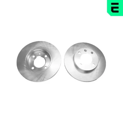 Billede af OPTIMAL BS 0881C Bremseskiver foraksel 239 12 4/5 fuldstændigt coatet VOLKSWAGEN: GOLF 2, 3, Jetta 2