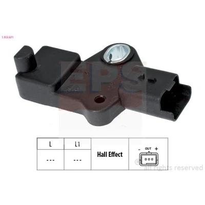 Billede af EPS 1.953.671 Impulsensor FORD: Galaxy Mk2 MPV, S Max Mk1, MONDEO 4 Turnier, CITROËN: C5 III Stationcar, 3, C4 Picasso 1, PEUGEOT: 308 I CC, 407 SW