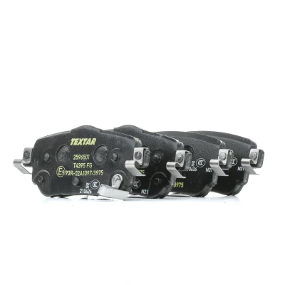 Billede af TEXTAR 2596501 Bremseklodser med akustisk advarsel for slid NISSAN: Qashqai 2, X Trail, Leaf II, RENAULT: Kadjar, Koleos 2