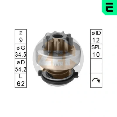 Billede af ERA ZN1070 Friløbsgear, starter