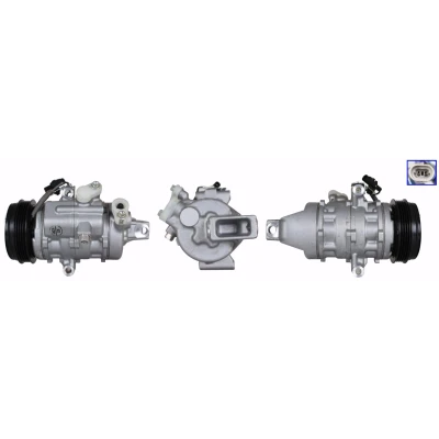 Billede af LUCAS ACP01206 Kompressor PAG 46 YF R134a, R1234yf