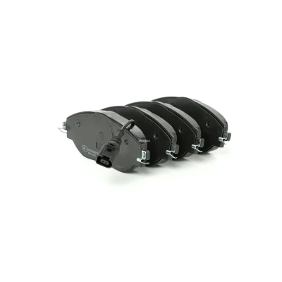 Billede af BREMBO P 85 144 Bremseklodser PRIME LINE Ring Inkl. slidadvarselskontakt med bremsecaliperskruer uden tilbehør VOLKSWAGEN: Tiguan Allspace, Golf 7