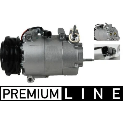 Billede af MAHLE ORIGINAL ACP 552 000P Kompressor 7VS16ic 12V PAG 46 YF R1234yf, R134a uden olieaftapningsskrue FORD: FOCUS 3, 3 Turnier, Grand C Max